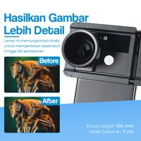 Gambar APEXEL Lensa Kamera HP Smartphone Macro Lens Clip 10X CPL Filter - APL-HB100CPL dari Apexel Indonesia Kota Administrasi Jakarta Barat 4 Tokopedia