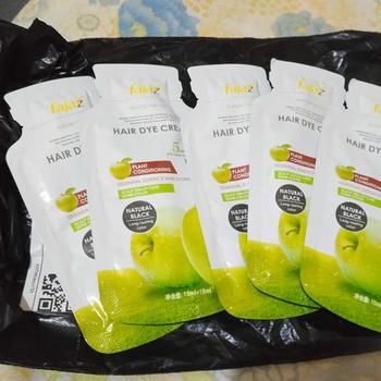 Product Review of 【Fajazz】【COD】Pewarna Rambut Beli 5 Gratis 1 Masker Rambut=160ML, Pewarna Rambut Alami, 2 in 1 Pewarna dan Perawatan, Pewarna Rambut Unisex, Pewarnaan Cepat, Cocok untuk Rambut Putih from ✍**🏻 0