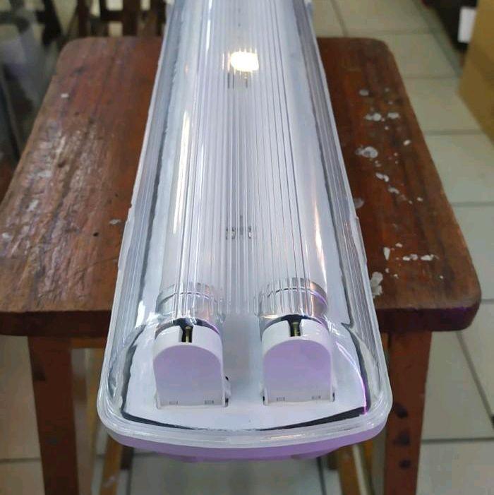 Jual Kap TL T8 LED 2x36 Waterproof IP65 120cm Rumah Lampu Housing ...