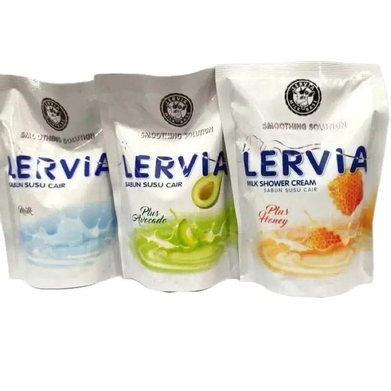 LERVIA SABUN MANDI CAIR 400 ML MILK BODY WASH 0