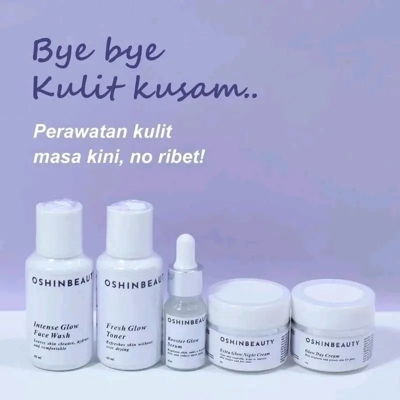 Paket 5in1 Paket OSHiN BEATY/OSHINBEAUTY/Paket Ance Series/Paket Glow Series/Encer/Satuan 0
