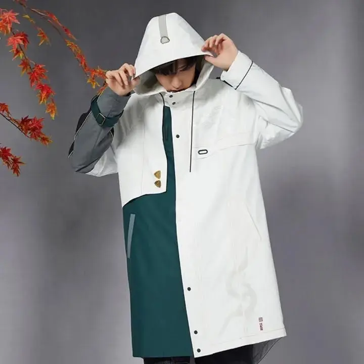 Dan Heng Parka Cosplay Jaket Jacket Cosplayer Honkai Star Rail Mantel Pria Wanita Cewek Cowok 4