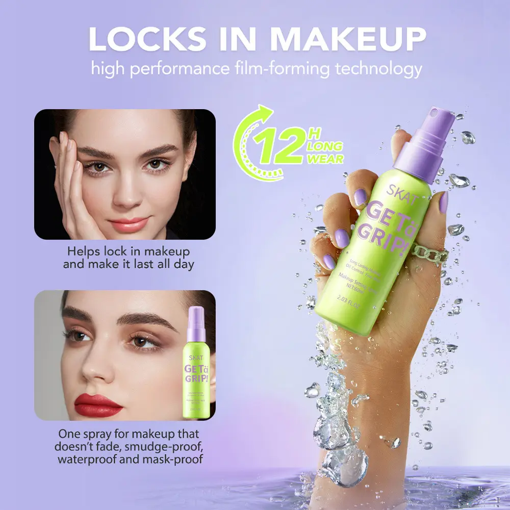 SKAT Makeup setting spray hydrating and non-removing makeup setting spray Moisturizer