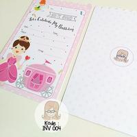 Gambar Undangan Ulang Tahun Unik Exclusive Lucu - INV001 dari i am CiLi Kota Tangerang 5 Tokopedia