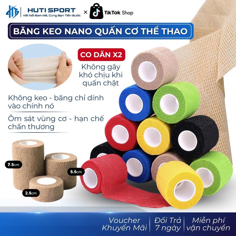 Băng Keo Nano Thể Thao Quấn Cơ Tránh Chấn Thương Bảo Vệ Cổ Tay Cổ Chân Đầu Gối…