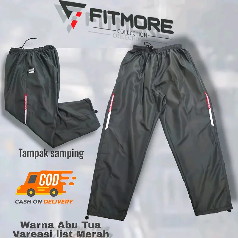 Celana training panjang wanita,cocok buat bersepedah,lari,senam,gunung + Nyaman di Gunakan,Model Timles,Adem, Parasut Olahraga Sport 5