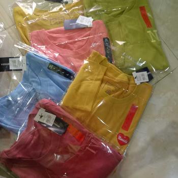 Product Review of Kaos wanita Oversize oval Lengan Karet 7/8 katun Combed from S**y 0