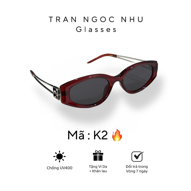 Mã K2 Mắt kính thời trang dành cho nam nữ