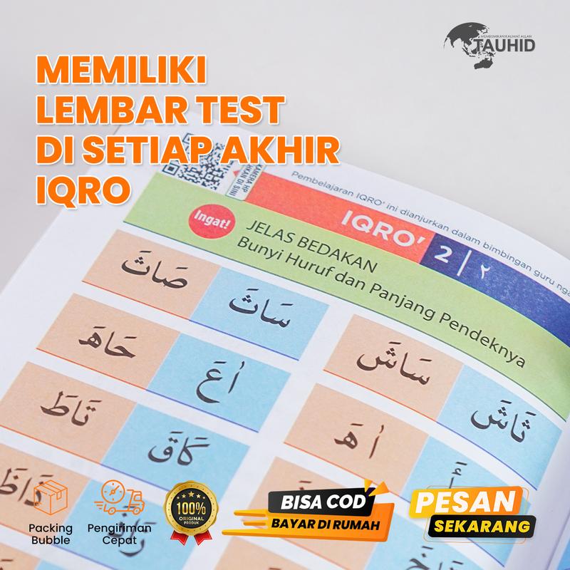 Promo Bundling Duo Latin 4 Code A4 + Iqro QR - Mushaf Alquran Latin dan Terjemahan - Alqosbah 8