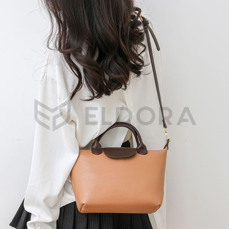ELDORA Hanna Tas Tangan Sling Bag Hitam Polos Wanita 6