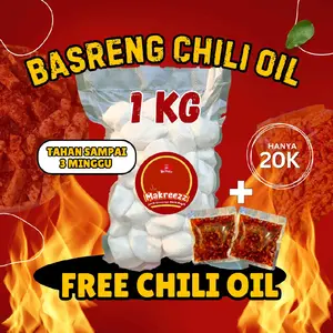 Basreng chiki oil 1 Kg isi 35-40 Biji  Frozen Baso  Food Makanan