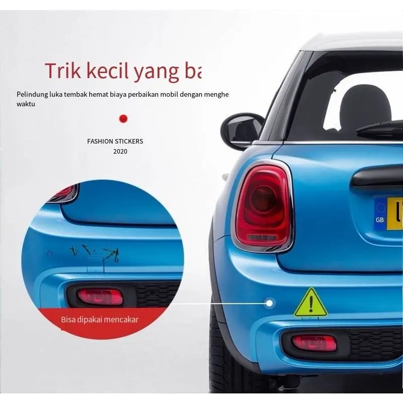 Stiker Reflektif/Tiga Dimensi Stiker Mata Motor/Stiker Mata Setan Kecil/Stiker Mata Kucing/Stiker Motor Mobil Elektrik Yang Berlaku 2