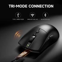 Gambar RAWM MH01PRO / MH01 PRO Series 8K Lightweight Wireless Gaming Mouse PAW3395 - Putih, MH01 dari ChemicyGaming Kota Administrasi Jakarta Pusat 5 Tokopedia