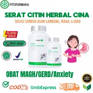 Herbal Cina Serat Chitin Chitosan Untuk Asam Lambung Bpom Halal