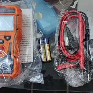 HOMTOOLS HM99 PRO （HT123 Fully Upgraded）Smart Digital Multimeter 600V AC/DC Voltage Detection 4000 Counts Newly Added Capacitance and Diode Measurement Functions Equipped with High-Definition Large Screen