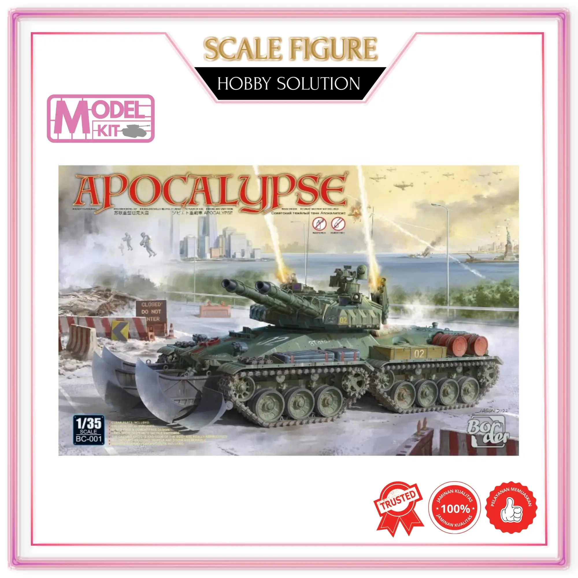 1/35 military modelkit BORDER BT-BC001 APOCALYPSE