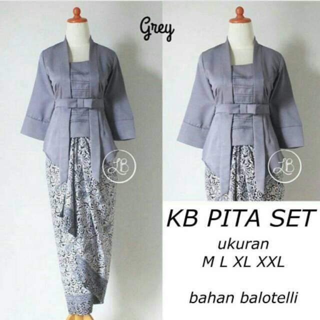 Setelan Kebaya Kutubaru Pita / Kebaya Modern Floy 5