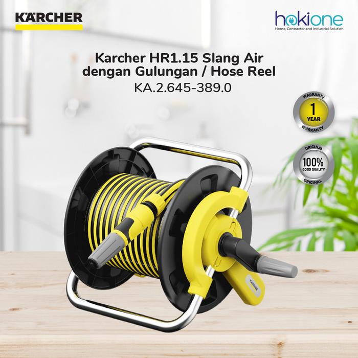Gambar Karcher Selang Air Halaman dan Kebun Hose Reel HR 1.15 - 2.645-389.0 dari hokione.id Kota Administrasi Jakarta Pusat Tokopedia
