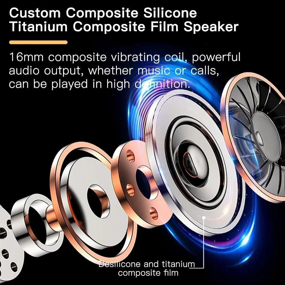 Headphone Bluetooth Nirkabel Original dengan Baterai Tahan Lama dan Kualitas Suara HIFI. Headphone Bluetooth Nirkabel Original dengan Baterai Tahan Lama dan Kualitas Suara HIFI.