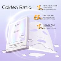 Gambar [4 BOX HEMAT 200RB] ZOICY Brightening Sheet Mask 4Box 20pcs - Masker Wajah Mencerahkan Kulit | Masker Mencerahkan kulit | Anti Kerut | Melembapkan l Mengencangkan | Menutrisi l Menenangkan | 3D Hyaluronic Acid Moisturizing | Niacinamide | Salicylic Acid dari ZOICY Skincare Kota Administrasi Jakarta Timur 4 Tokopedia