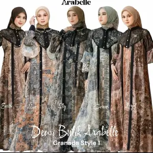 GRANADA style 1 ARABELLE OFFICIAL FAMSET TERSBARU 2026 SARIMBIT KELUARGGA DRESS PESTA COUPLE mewah elegan