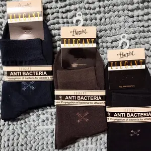 Kaos kaki harpist pendek mata kaki anti bakteri anti bau katun bambu dus coklat