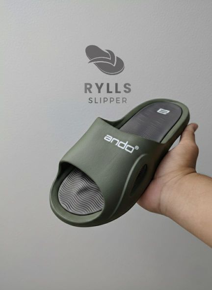 Sandal Slides Selop ANDO Sendal Selop Ando Trendi pria wanita kasual kekinian terbaru