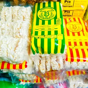 Rengginang kecil Manis & Gurih Rasa Khas Indonesia Halal Brand Terpercaya