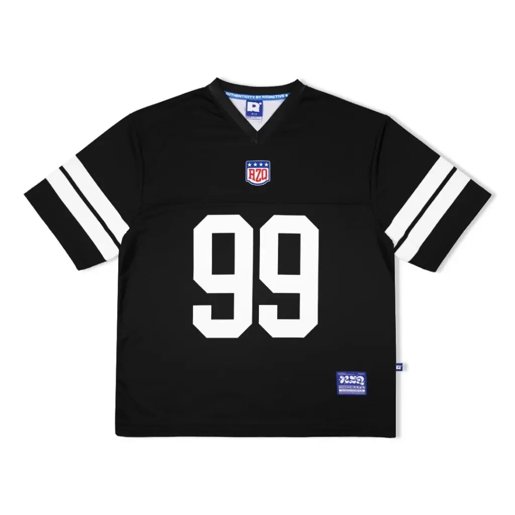 RZQ / 99 / Number Series / Streetwear / Jersey / Oversize / Boxy Fit / Retro / Vintage / NFL / Music