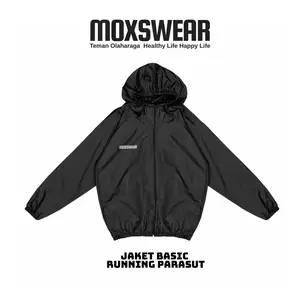 Jaket Sporty Running Parasut Lari Pria Wanita Anti UV Outdoor