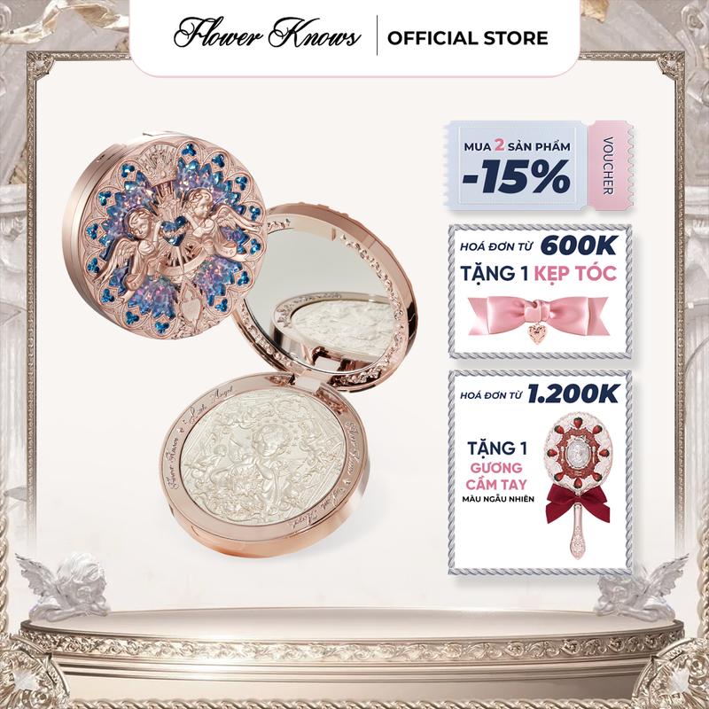 Bút Bắt Sáng Dập Nổi Flower Knows 8g Bộ Sưu Tập Thiên Thần Nhỏ