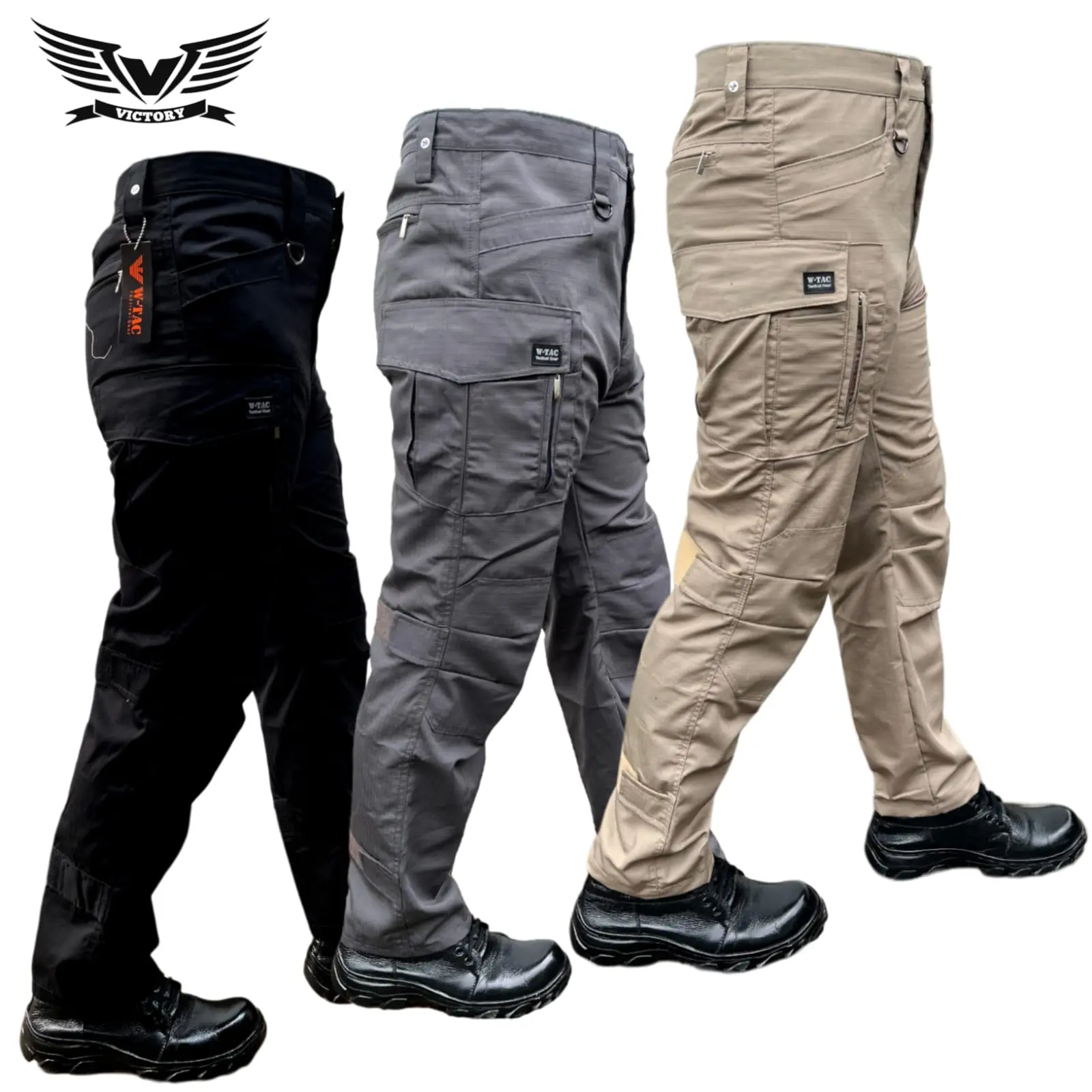 Celana Tactical Lapangan PDL W-TAC Outdoor Casual Cargo - Celana cargo Panjang Pria dan wanita