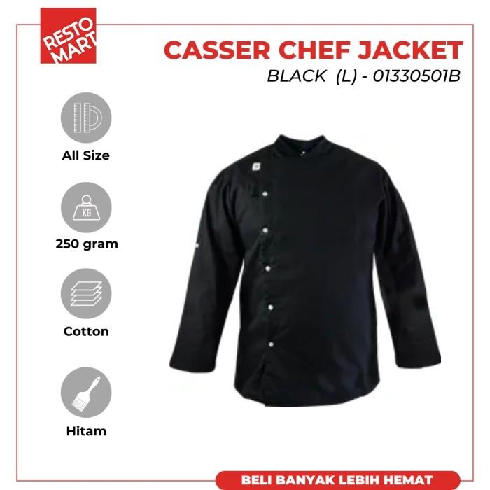Gambar Seragam Chef Lengan Panjang / Baju Chef / Kemeja Koki MUCHEF Katun (1394272) dari Restomart Kitchen Solution Kota Semarang Tokopedia