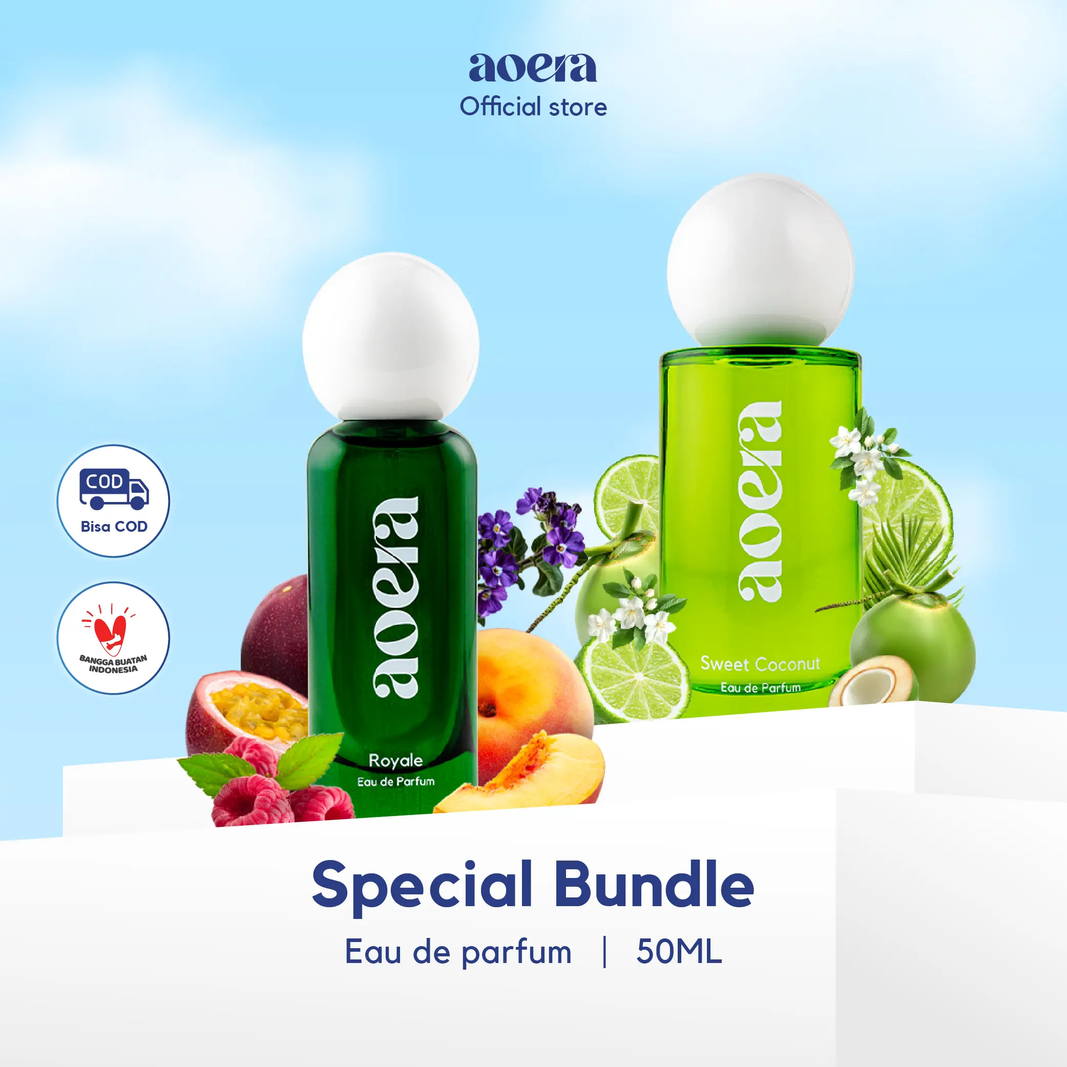 Aoera - Promo Bundle Z Series X Fruity Series Eau De Parfum 50ML Aoera - Promo Bundle Z Series X Fruity Series Eau De Parfum 50ML
