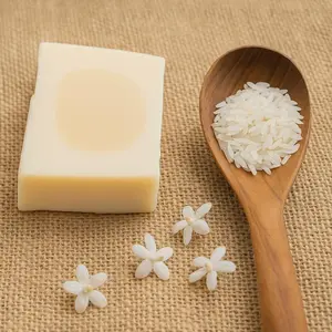 Sabun Beras Kiloan Rijekan Pabrik Pemutih & Pencerah Kulit Alami Wangi Lembut Varian 1Kg 500g 250g untuk Perawatan Kulit