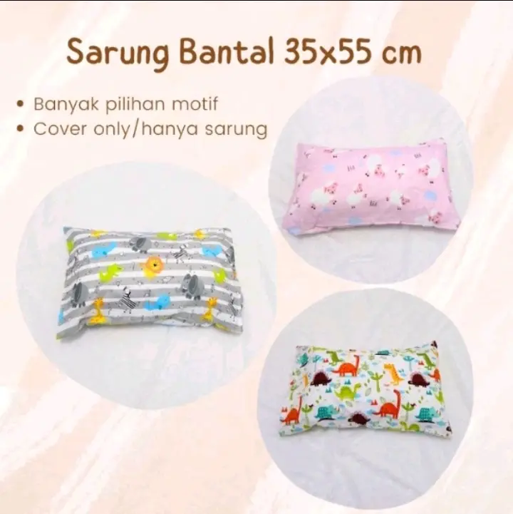 Sarung Bantal 35x55 Mikrotex
