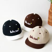 Gambar Jocoproduction - Topi Anak Baseball 1-3 Tahun Sinpen Unisex Kualitas Ekspor Motif Bordir Hello Sun - Sp Hello Sun - Hitam dari Jocoproduction Kota Administrasi Jakarta Barat 4 Tokopedia