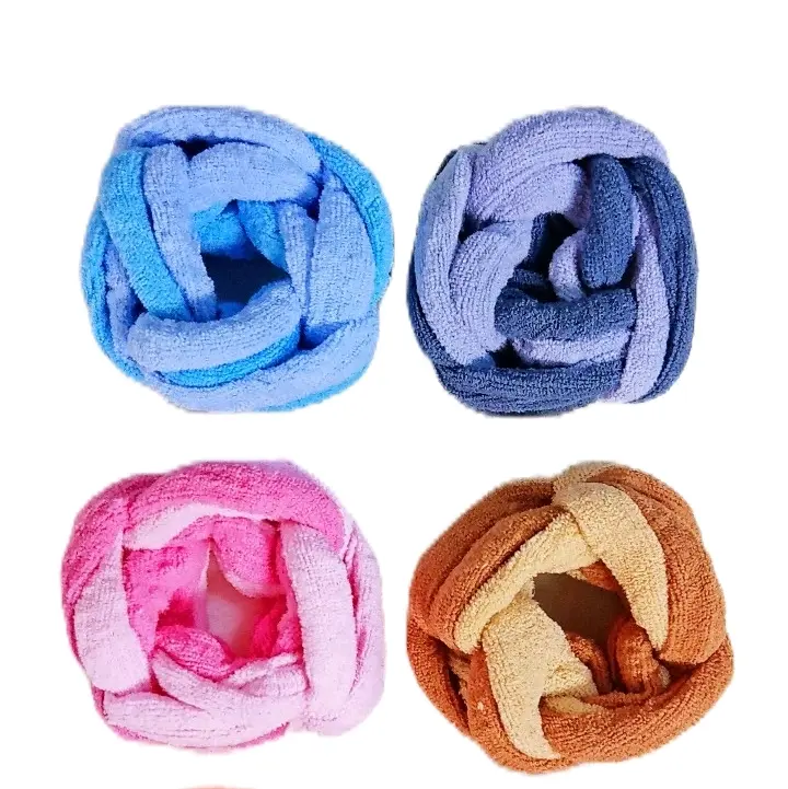 Ikat Rambut Kepang Lilit 8 Multiwarna Lentur Tidak Sakit Saat Dipakai, Scrunchies Wanita Elegan