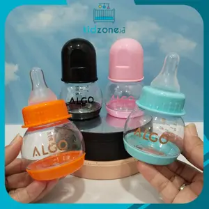 Botol Susu Wide Neck ALGO 80 ml / Botol Susu Bayi / Botol Susu 0-3 bulan / botol susu dot lebar