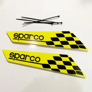 WIPER WING MOBIL UNIVERSAL SPARCO KUNING ACRYLIC 1 SET 2 PCS