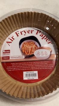 Product Review of [BEC] Air Fryer Paper Anti Lengket / Kertas Alas Air Fryer / Baking Paper Tahan Minyak Sekali Pakai / Kertas Air Fryer 50 Pcs from W**L 0