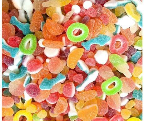   500 Gram   Kẹo Dẻo Chip  Mix Nhiều Vị Đa Dạng Hình Siêu Ngon 