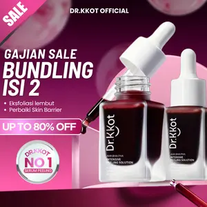 Dr. KKot Peeling Solution - Promo Beli 2 Lebih Hemat Dr.KKot Peeling Solution Atasi Pori Besar, Cegah Jerawat, BPOM Peeling Serum AHA BHA PHA LHA
