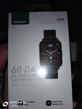 Product Review of [EXCLUSIVE STEVEN STENLY] WINKEY Smartwatch Ara Fitness Tracker Ultra Long Battery Life -- SWW01 from V**l 0