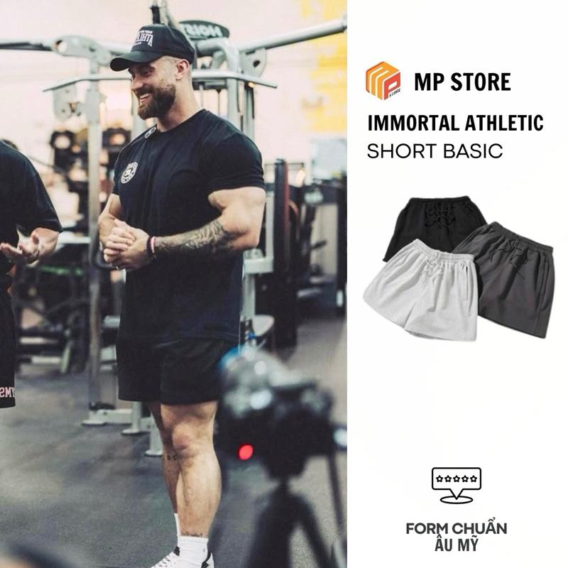 Quần Short Thể Thao Nam 6inch Vải Thun Da Cá Form Rộng Local Brand Immortal 2025