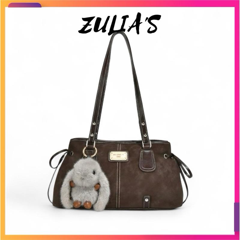 Túi Xách Nữ Tote 2 Quai Xách Đeo Vai Tặng Kèm Thỏ Lông Siêu Hot Đi Chơi Đi Tiệc