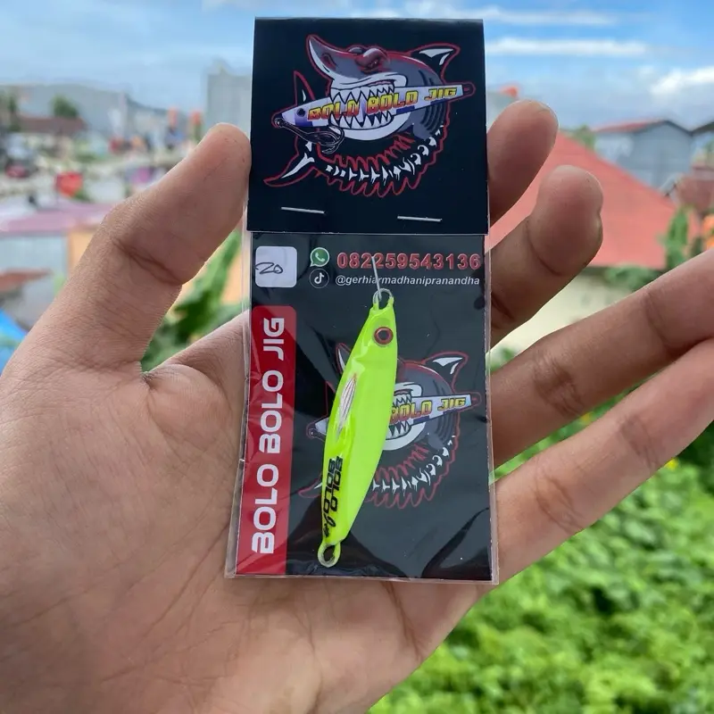 Micro jig Bolo-bolo jig 20gr (glow in the dark) Micro jig Bolo-bolo jig 20gr (glow in the dark)