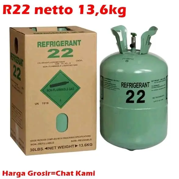 Freon R22 Asli 13,6kg Refrigerant