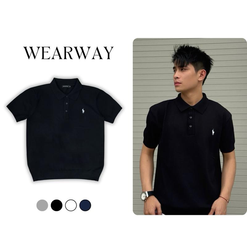  ￼  WEARWAY X Nhất Minh   Polo Len Trơn Thêu Ngựa Cao Cấp By Wearway Chất Len Lông Thỏ Loại 1 Nam Nữ Menswear 