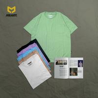 Gambar MEART - "Oversized Tees Pocket" Kaos Oversize Pocket Combed Kaos Pria Dewasa Motif Sablon Keren Unisex Atasan Dewasa Baju Combed Pendek Kerja Santai Nyaman - Cream, XL dari Meart Project Kab. Bandung 1 Tokopedia